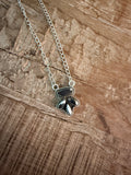 White Buffalo 925 Sterling Silver Necklace