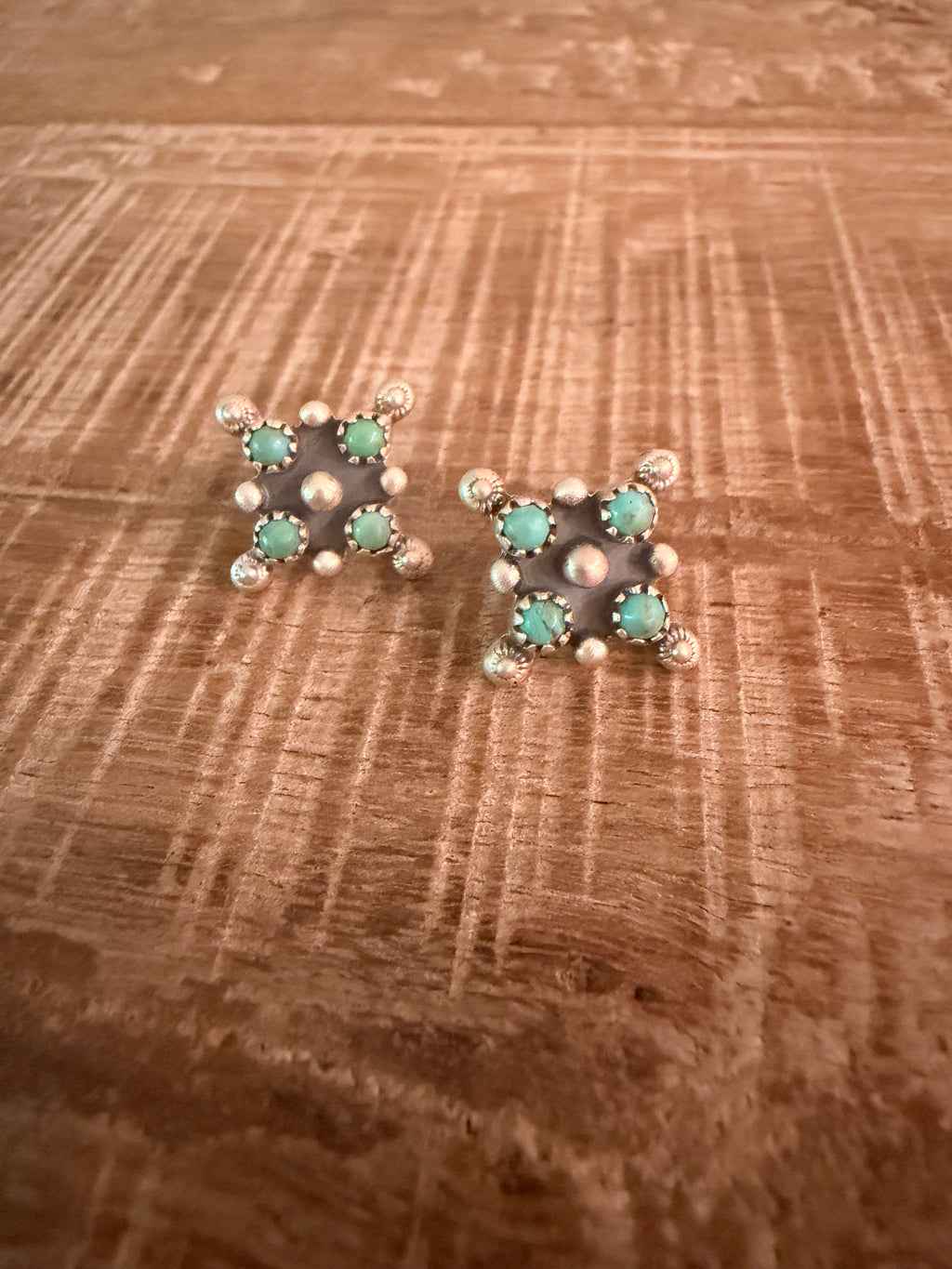 Kingman Stud 925 Sterling Silver Earrings
