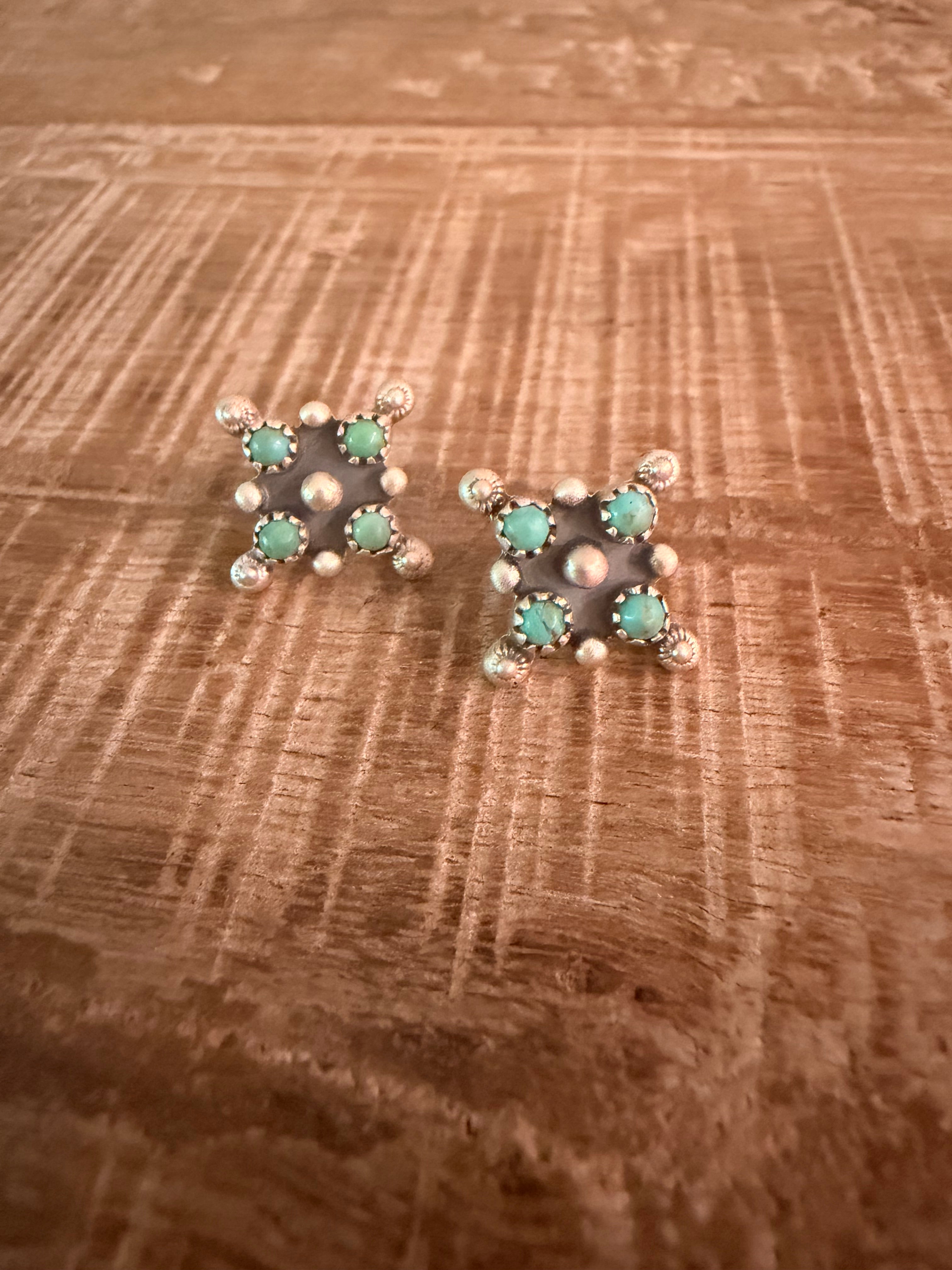 Kingman Stud 925 Sterling Silver Earrings