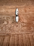 White Buffalo Copper Ring