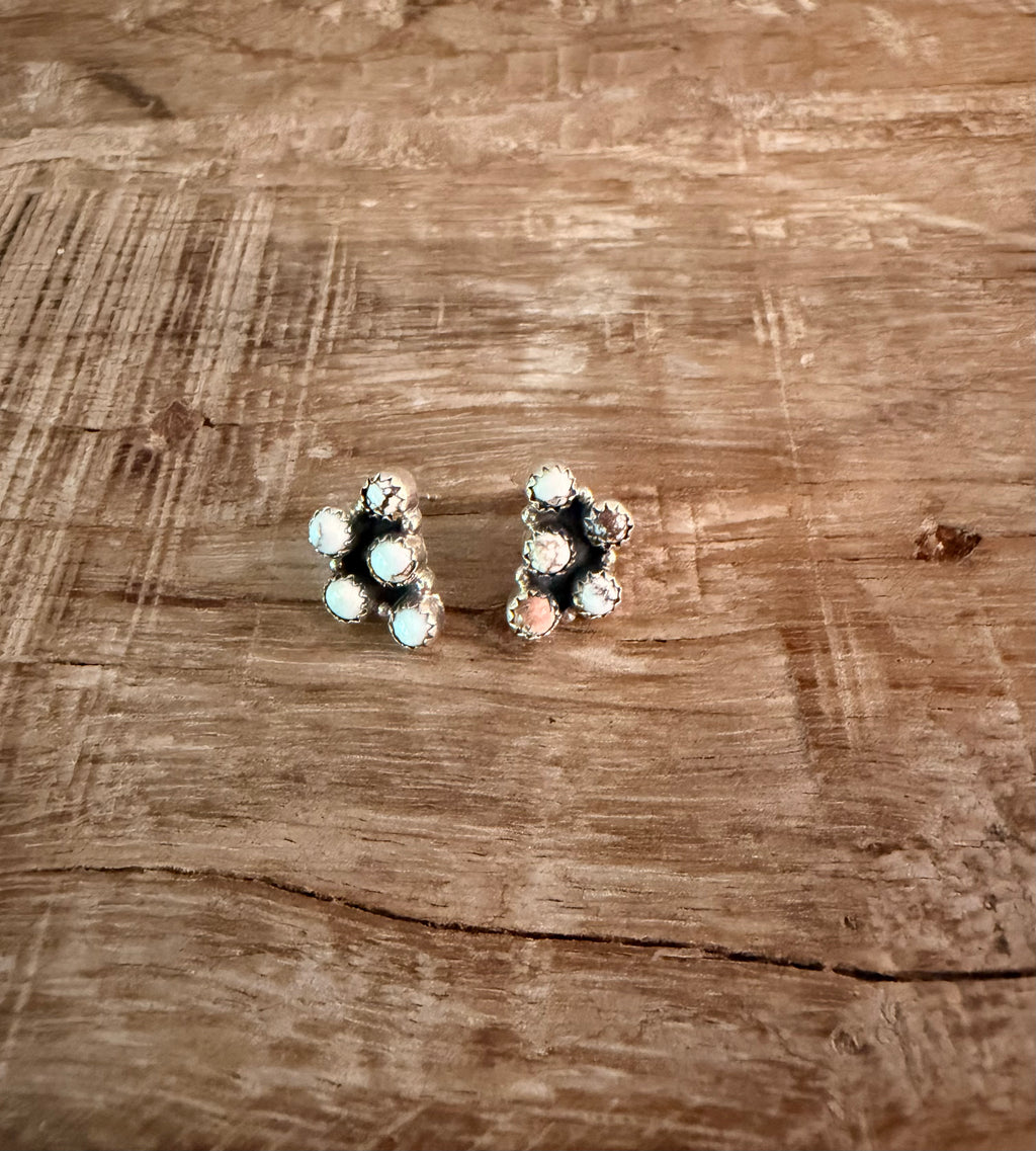 Wild Horse 925 Sterling Silver Post Earrings