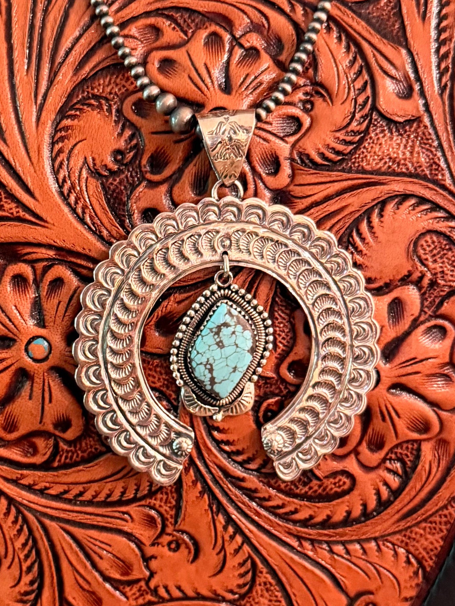 Mine 8 Sterling Silver Naja Pendant
