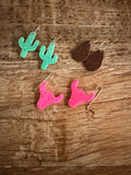 Three Pack of Sterling Silver and Opal Earrings