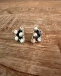 Wild Horse 925 Sterling Silver Post Earrings