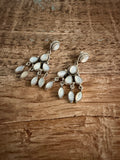 Mother of Pearl Post Dangle Earrings