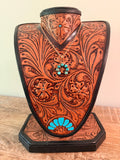 Mojave Turquoise Naja on a Copper Chain