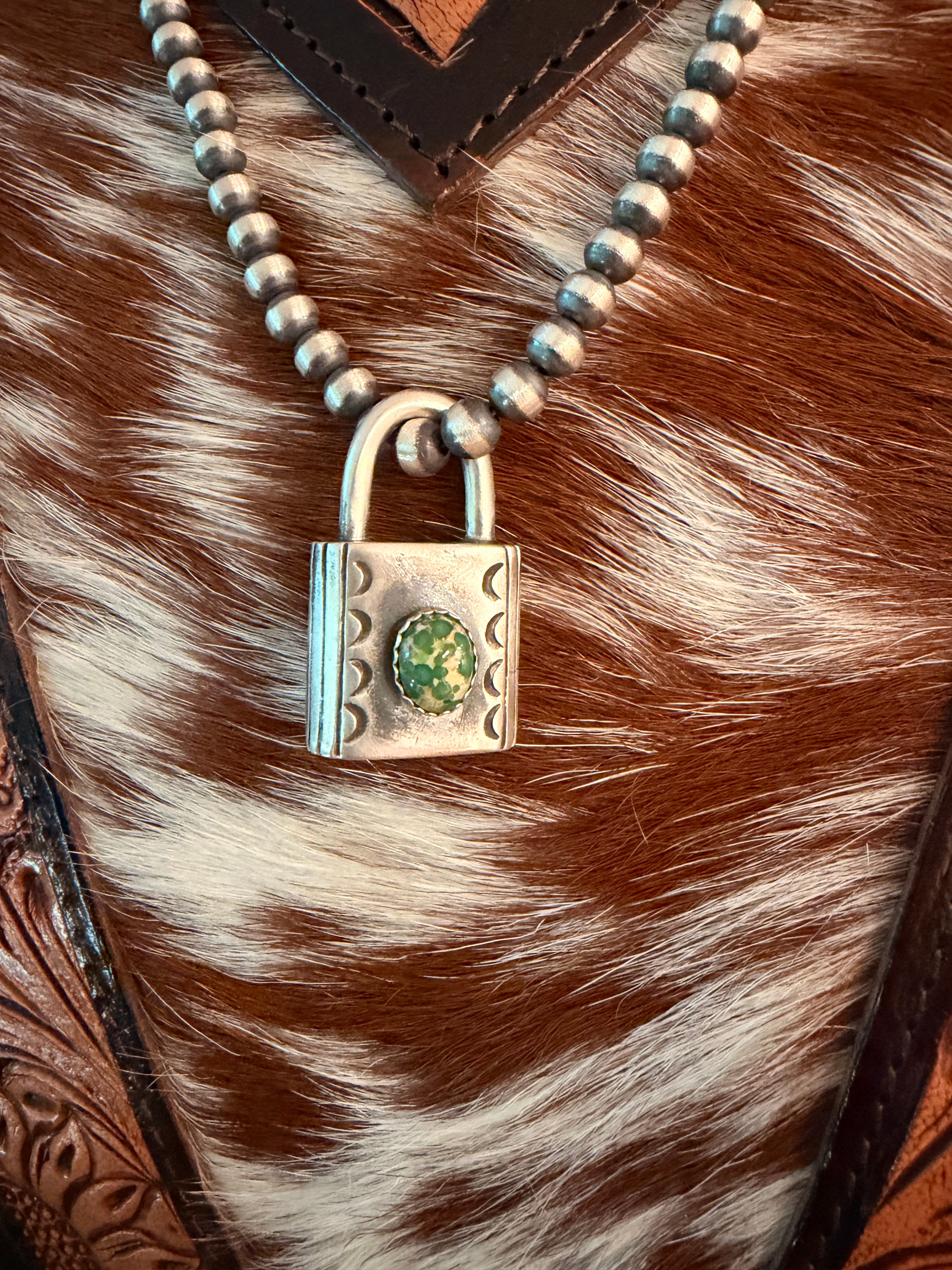 P. Yazzie Sonoran Lock Pendant (ONLY)