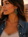 Kingman Post Dangle Earrings