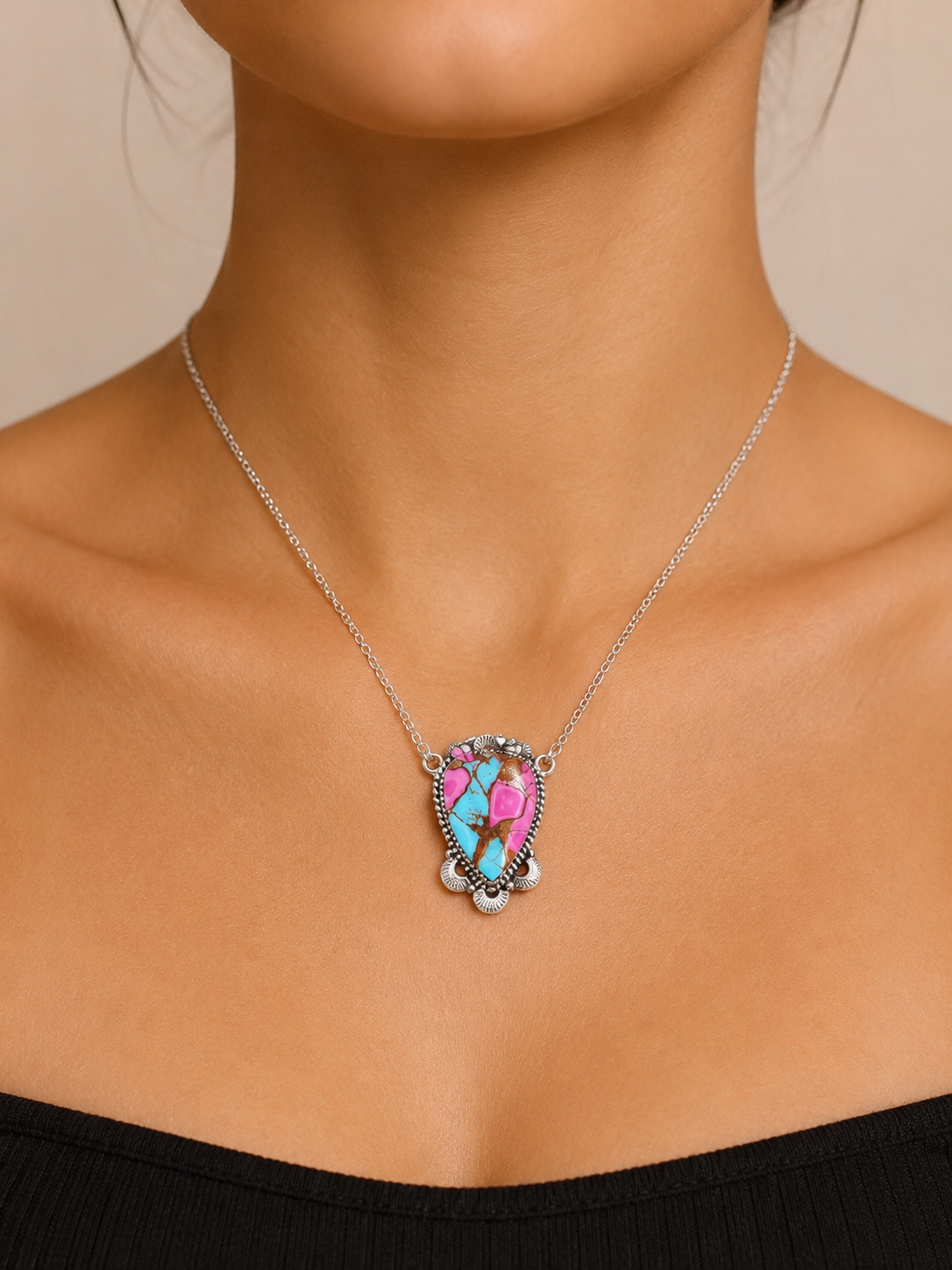 Cotton Candy Necklace